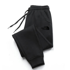 Men's Joggers Autumn Winter Drawstring Casual Pants Fleece Sweatpants Workout