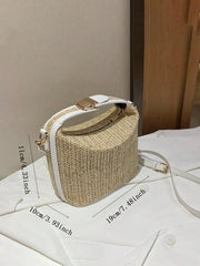 Grass Weaving Small Bag Casual Women's Bag Handheld