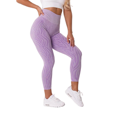 Zebra Pattern Seamless Leggings Women Soft Workout Tights Fitness Outfits