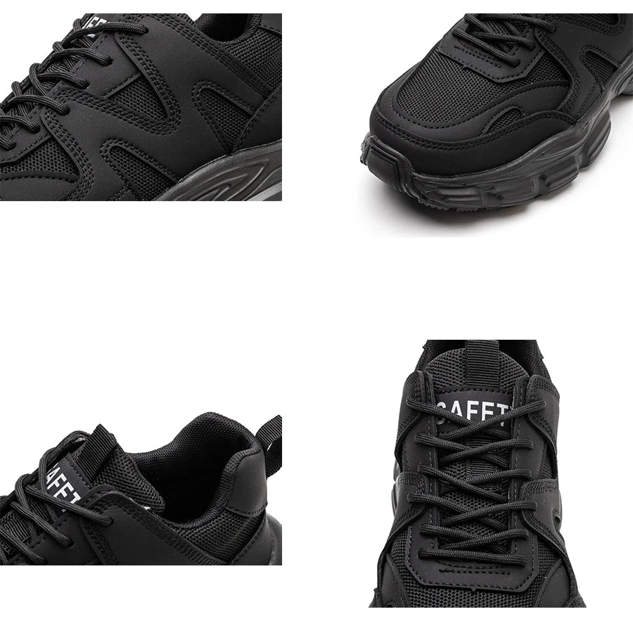 Work Sneakers Steel Toe Shoes Men Safety Shoes Puncture-Proof Work Shoes Boots Fashion Indestructible Footwear Security
