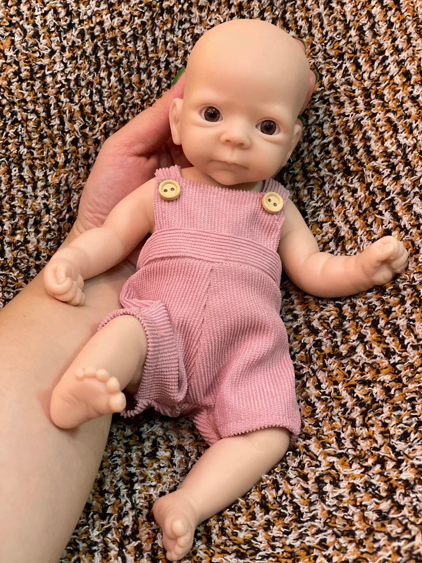 25CM Unpainted Silicone Girls Whole Body Soft Solid Silicone 8 Styles Newborn Baby Dolls Toys For Gifts Reborn Corpo De Silicone
