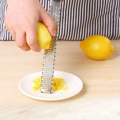 Handheld Cheese Grinder Stainless Steel Garlic Grater Vegetable Fruit Grinder Lemon