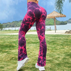 Women High Waist Seamless Leggings Gym Fitness Pants Knitted Push Up Leggings