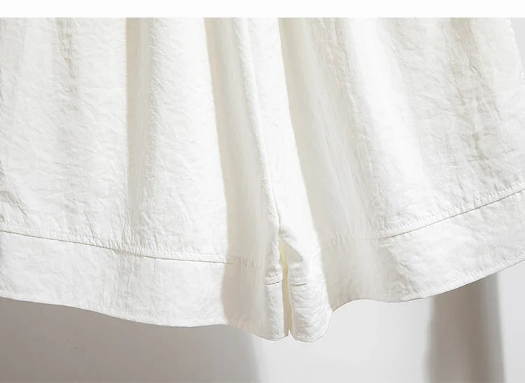 Plus Size Summer Shorts For Women 2025 Summer Ice Silk Drawstring Large Size Loose Shorts Women Korean Streetwear Shorts Female