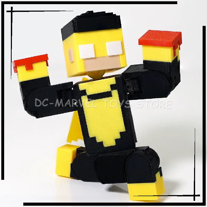 In Stock New 3d Printed Invincible Toys Action Figures T13 Dummy 13 Superheroes Multi-Jointed Movable Shapeshift Toys