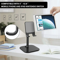 Cell Phone Stand Universal Adjustable Angle Height Stable Anti-Slip Desktop Phone