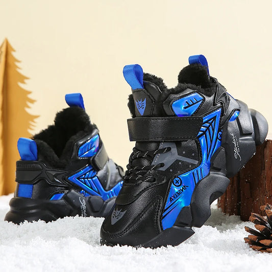 Kids Snow Boots for Boys Girls High Quality Winter Warm Waterproof Children Fashion