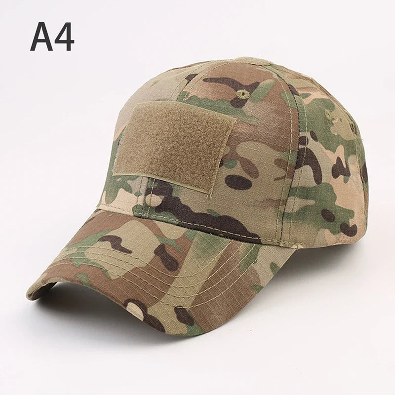 Baseball Caps Camouflage Tactical outdoor Soldier Combat Paintball Adjustable Hat
