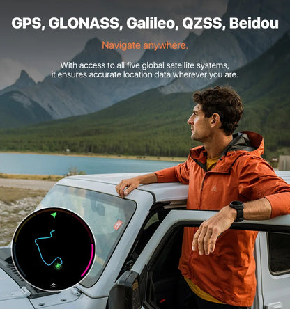 TicWatch Atlas Silver Smartwatch( Refurbished), GPS, barometer, compass, 110+ workout, only for Android