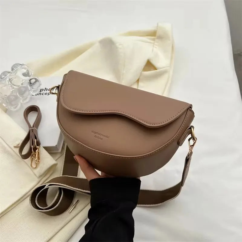 Brand Leather 3 Layers Alligator Crossbody Bag for Women Female Shoulder