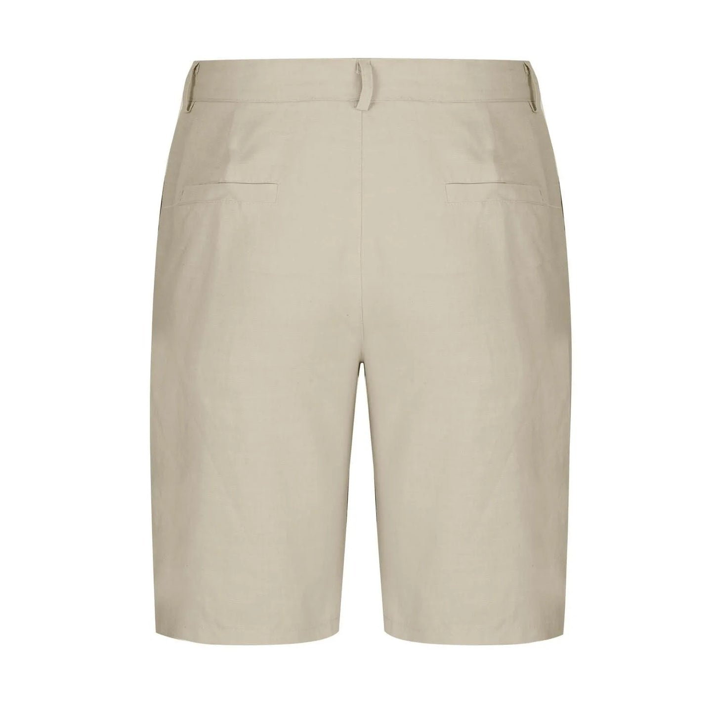 2025 Summer Cotton Linen Shorts for Men Solid Casual Button Pocket Beach Shorts Men's Comfortable Simple Vacation Leiture Pants