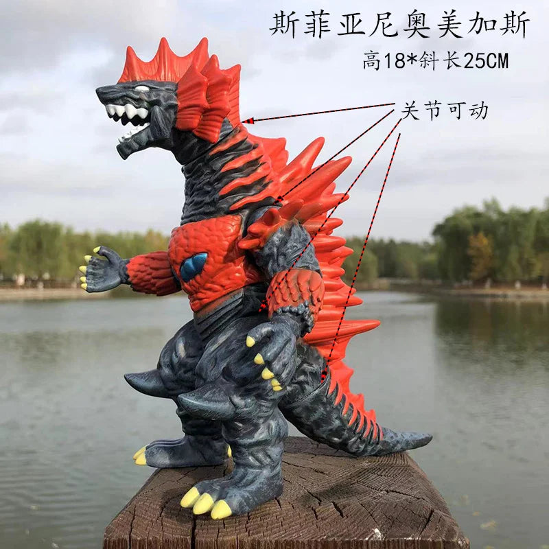 New large size Godzilla Series Anime Action Figure Destoroyah VS Monsters Collection Dolls Ornaments Kid Toys Festival Gift