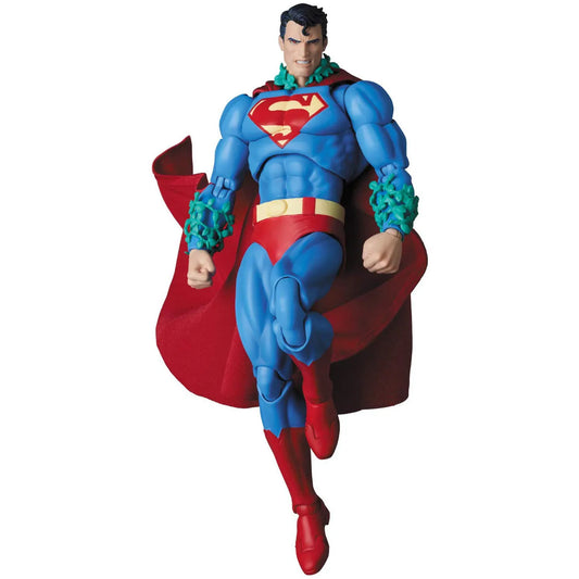 CT Toys 1/12 Hush Superman Action Figure Mafex 117 Cloth Made Figures Suit Collection Statue Movable Toy Kid Gif