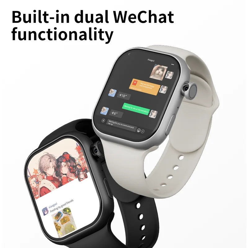 VP19 Pro Android Touch ID 5G Smartwatch 1580Mah Battery Smartwatch With 800W Pull-out Camera Free Download APP WIFI GPS Amoled