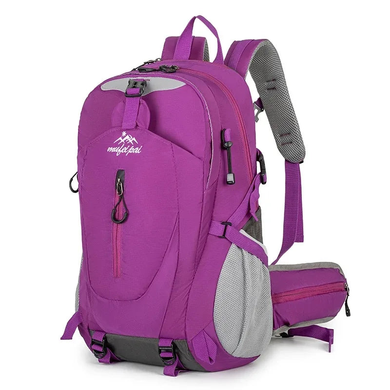 Outdoor Hiking Rucksack Backpack Mountaineering Bag for Men Women Sports Trekking Backpack Light Travel Camping
