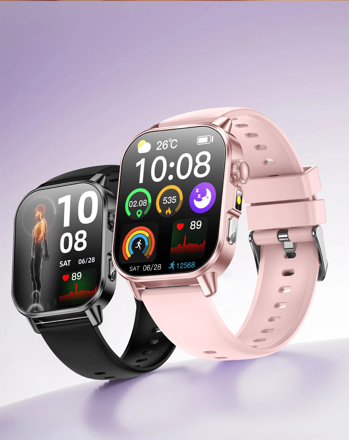 Body Composition analysis Monitoring Smart Watch Men ECG Heart Rate Blood pressure Uric Acid Health Tracker Smartwatches 2026New