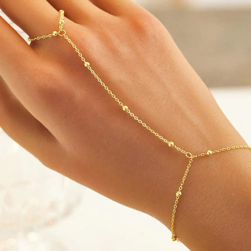 ROXI 925 Sterling Silver Evil eyes Blue/White Zircon Bracelet With Finger Design For Women Hand Chain Bracelet Party Jewelry