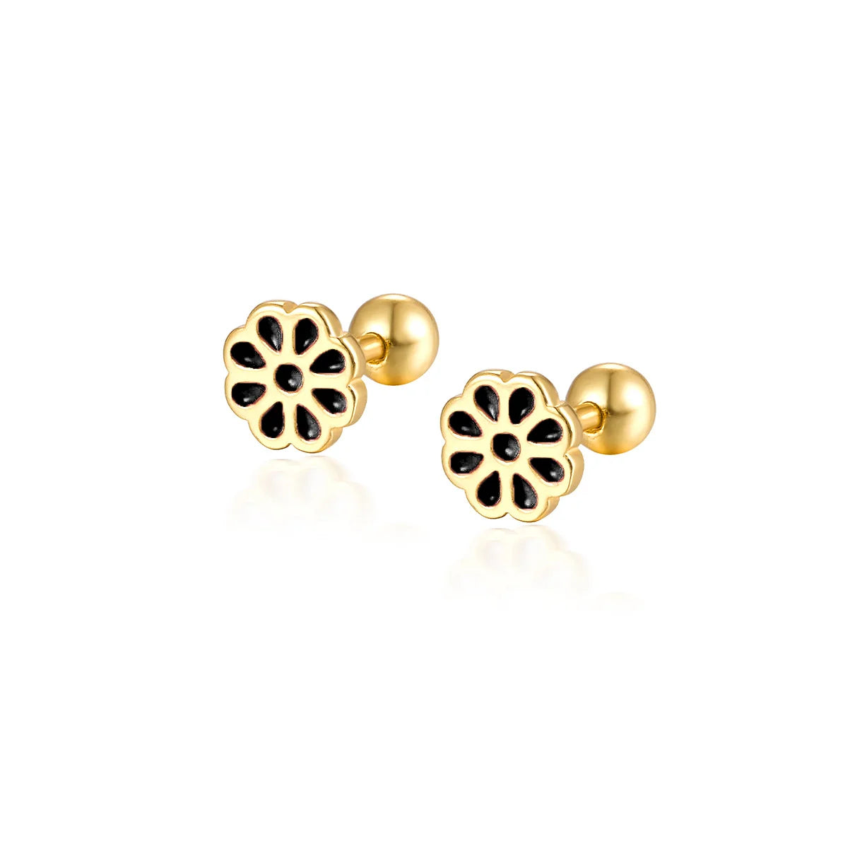 WANTME 925 Sterling Silver Fashion Love Butterfly Romantic Star Crown Screw Stud Earrings for Women Ear Bone Piercing Jewelry