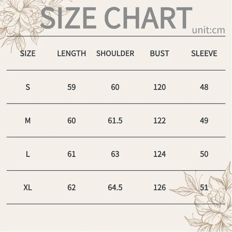 Autumn Women Trend Loose Fitting Floral Embroidered Knitted