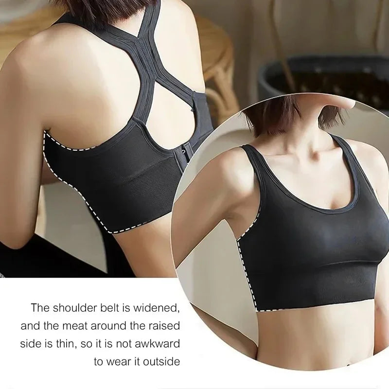 Sports Bras Yoga Bra Tank Top Women Fitness Gym Shockproof Seamless