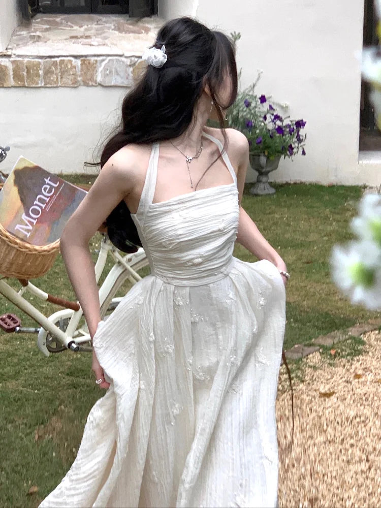 Evening Dresses: Retro Evening Party Midi Dress Women Elegant Princess