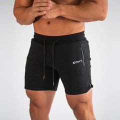 Men's Zip pocket sweatpants Fitness Gyms Shorts Men Summer Running Short Pants