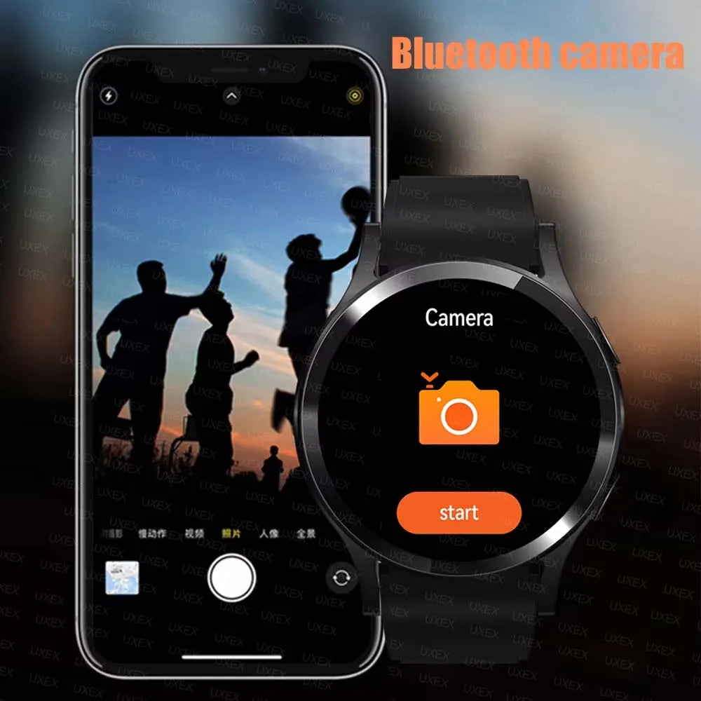 For Classic Smartwatch App Control Men Sports Health Tracking Notification Reminder Bluetooth Call Alarm Clock Smart Watch 2025