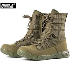 Tactical Military Boots Men Boots Special Force Desert Combat Army Boots Outdoor Hiking Boots Ankle Shoes Men Work Safty Shoes