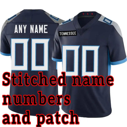 Stitched Football Jersey Custom Jacksonville,Miami,Minnesota,New England,New Orleans,San Francisco,Seattle,Tampa Bay,Tennessee,W