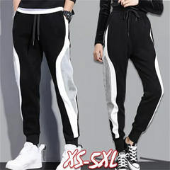 Men's/Women's Casual Sweatpants Contrasting Colors Versatile Jogging Pants