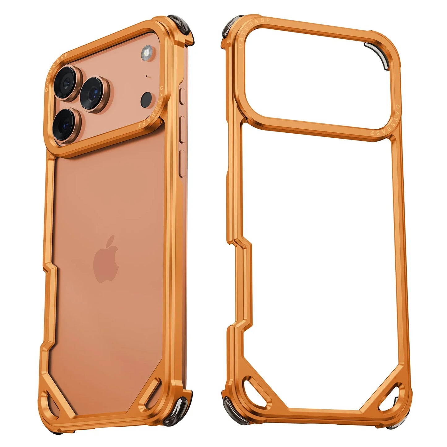 Case for iPhone 17 Pro Max 17 Air Magsafe Metal Shockproof Protective Phone Cover Aluminum Alloy Anti-Drop Shells
