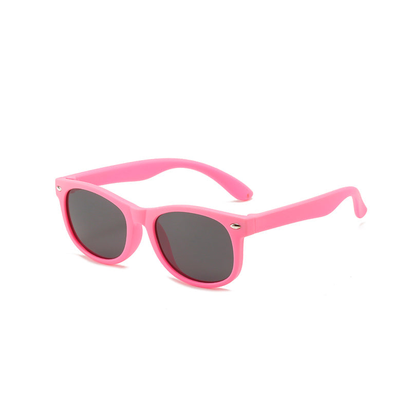 RUISIMO Kids Polarized Sunglasses TR90 Boys Girls Sun Glasses Silicone Safety Glasses Gift for Children Baby UV400 Eyewear