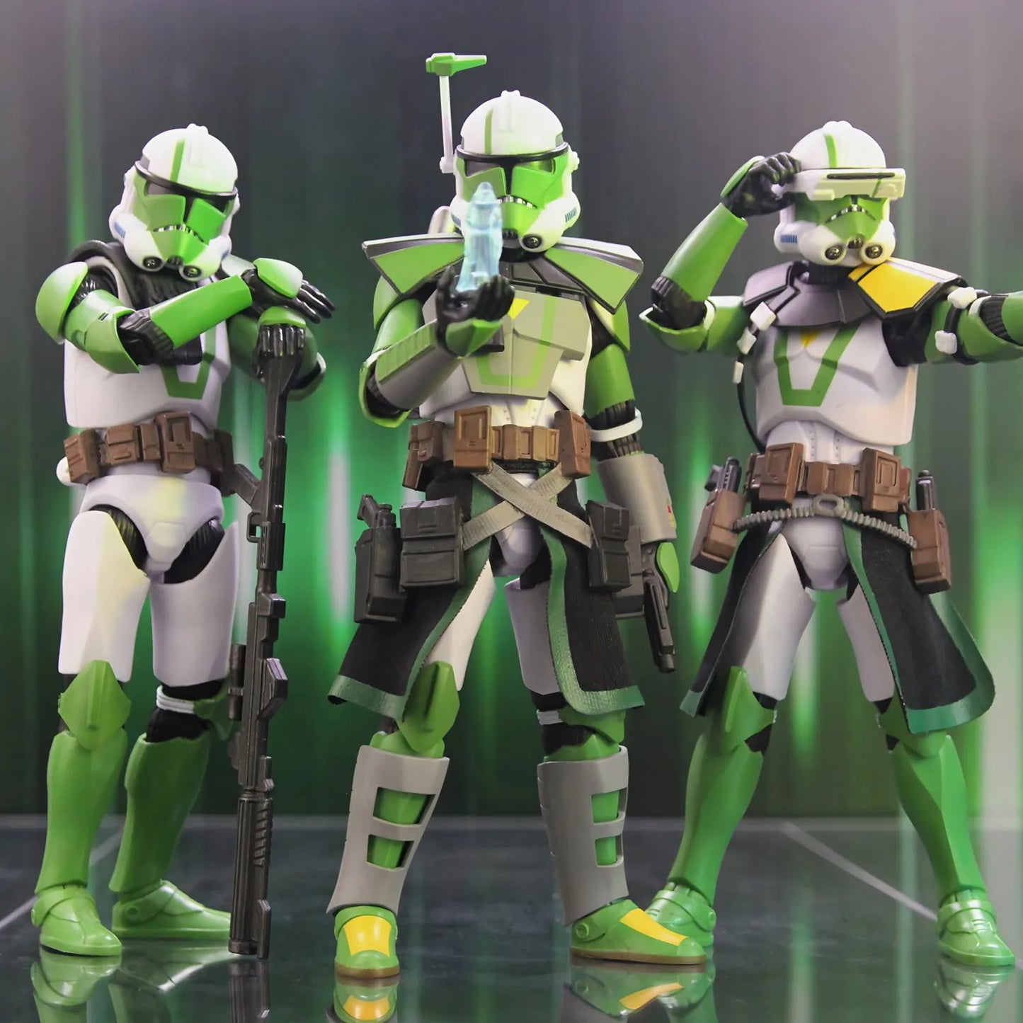 New Body(JOV3.0) - Star Wars 104th Trooper Wolf Pack Boost Sinker Comet Kamino ARC Trooper Grey Team 6" Action Figure Clone Toys