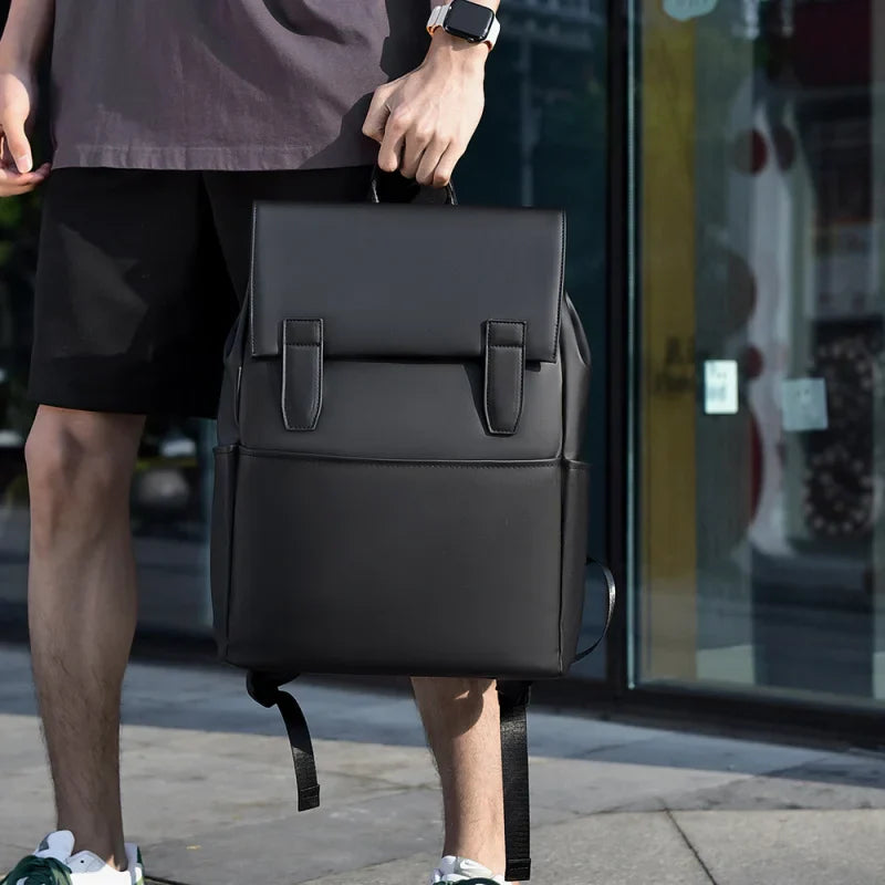 Cross-border New Men's Backpack High-end Casual Versatile Business Laptop Bag Daily Commute Large Capacity Backpack