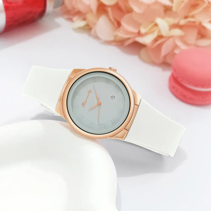 Fashion Watches Women Quartz Watch Sports Silicone Strap Ladies Wristwatches Calendar Clock Gift relogios feminino