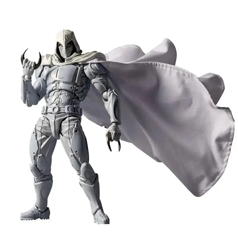Moon Knight Figure Revoltech Amazing Yamaguchi Marc Spector Action Figurine 16cm Collection Ornament Model Toys Birthday Gifts