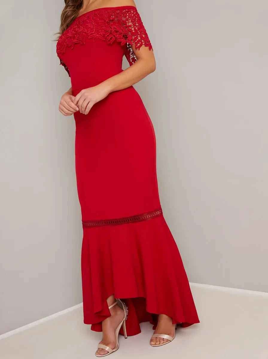 Evening Dresses Boat Neck Straight Sleeveless Ankle-Length Formal Dress