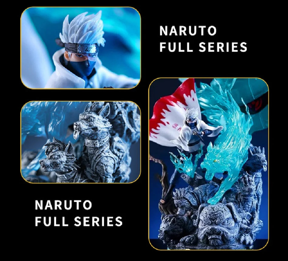 23cm Pvc Naruto Gk Anime action Figure Hatake Kakashi toy Figure Statue Ornament Collection Model Decora Figurine Christmas gift