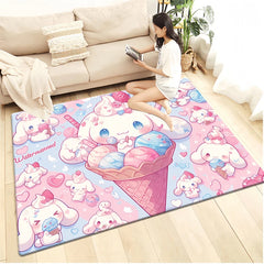 Cinnamoroll Printed Carpet Living Room Home Decoration Sofa,Table