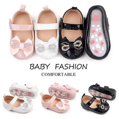 Baby Princess Shoes for 0-1 Years Toddler Girl Cute Bowknot Shoes