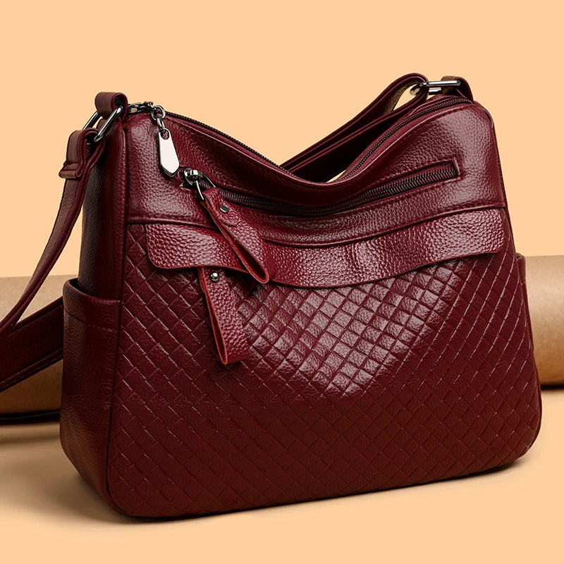 Women's Brand Trendy Shoulder Bag Leather Crossbody Bag Women