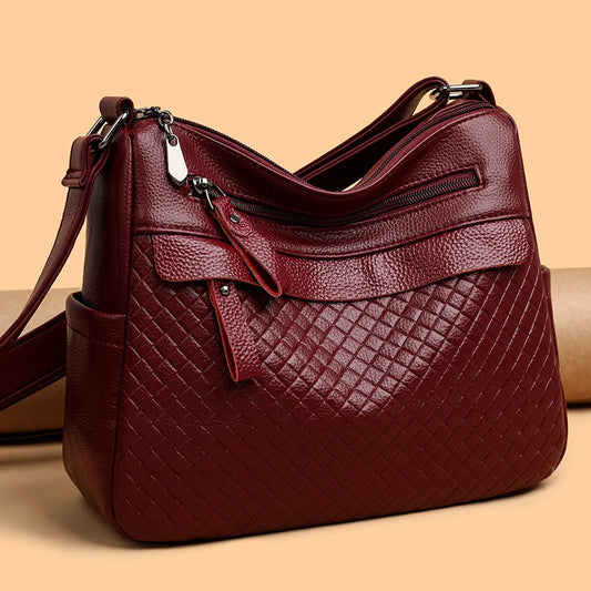 Women's Brand Trendy Shoulder Bag Leather Crossbody Bag Women