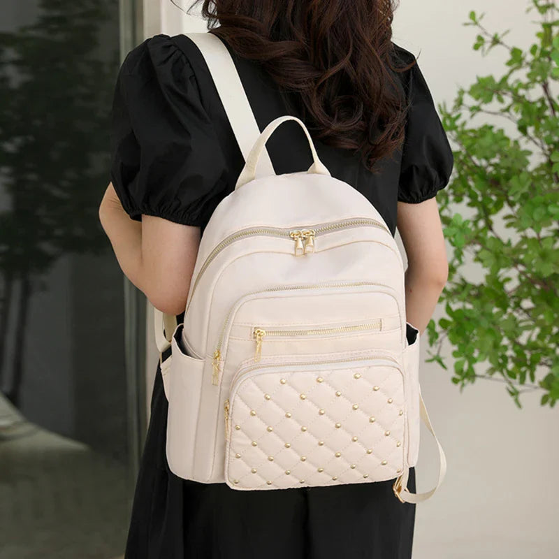 Fashion Bagpack Women High Quality Nylon Backpacks Female Big Travel Back Pack Large School Bags for Teenage Girls Shoulder Bag