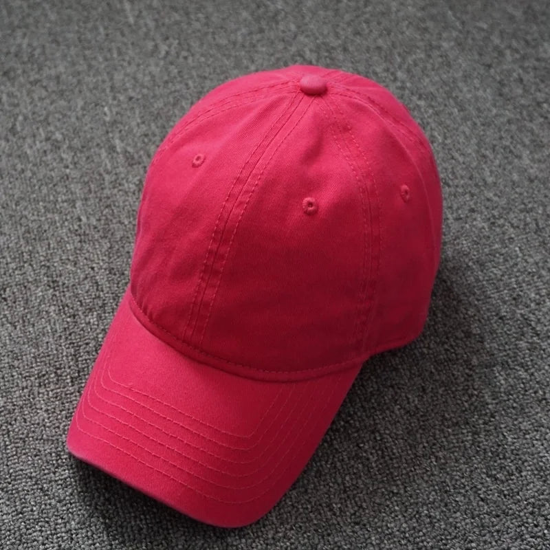 Oversize 100% Cotton Baseball Cap Large Snapback Hat for Big Heads Men Women Blank Sun Cap Adjustable Plain Dad Golf Cap