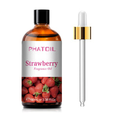 100ml Sweet Fruity Fragrance Oil for Soap Candles Making -Strawberry Mango Apple Banana Lemon Aroma Oil For Diffuser