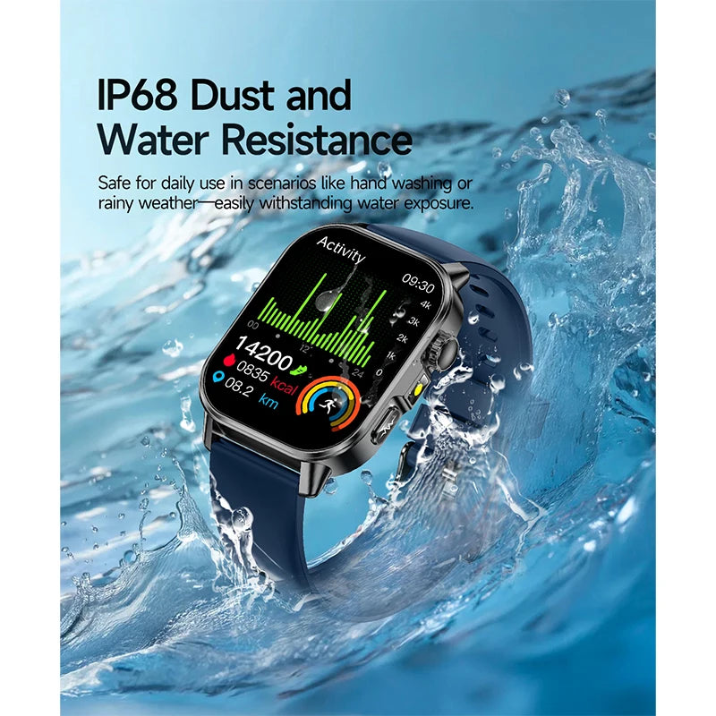 Body Composition analysis Monitoring Smart Watch Men ECG Heart Rate Blood pressure Uric Acid Health Tracker Smartwatches 2026New