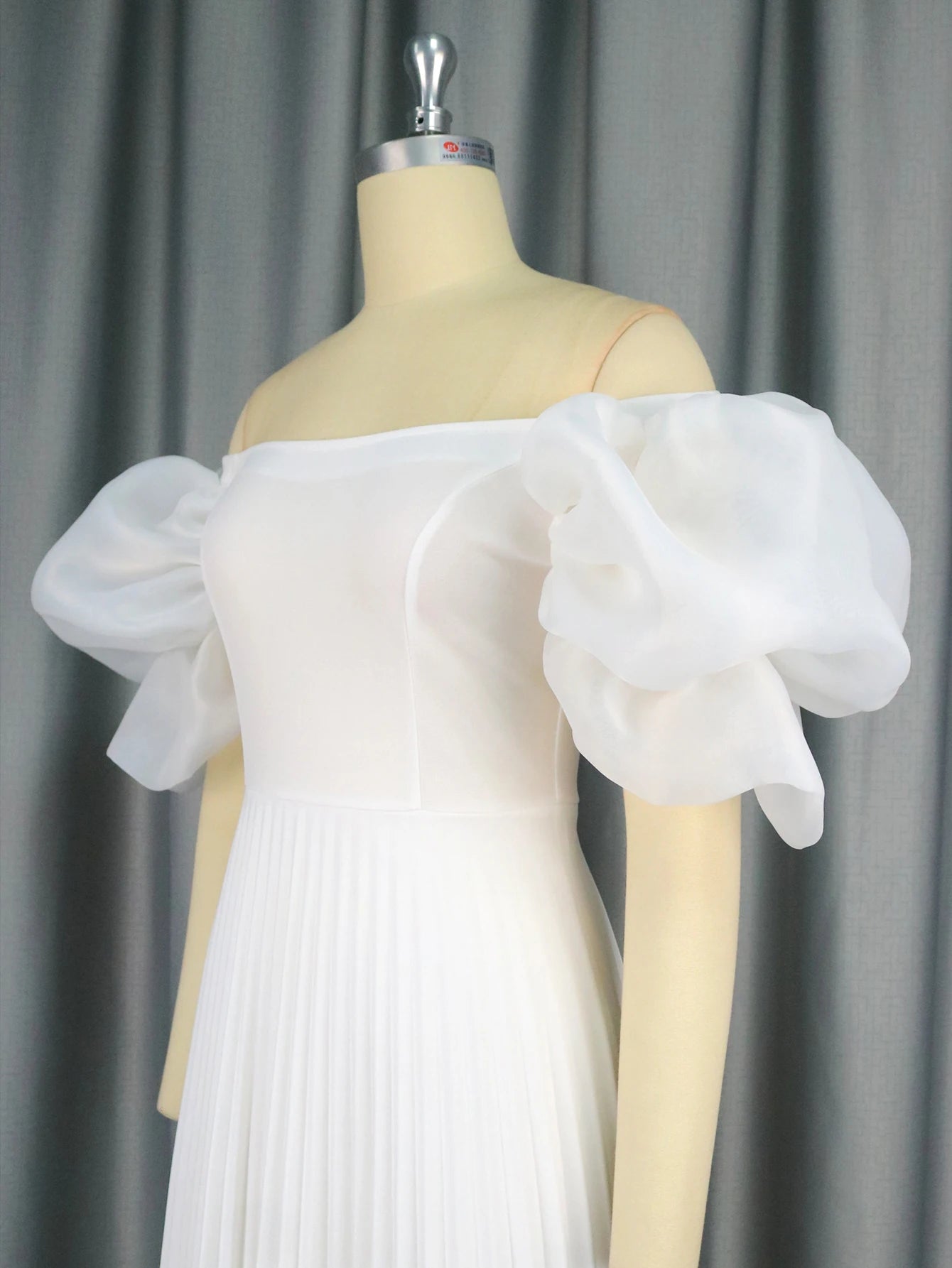 Evening wear Dresses: White Midi Dresses for Women Plus Size