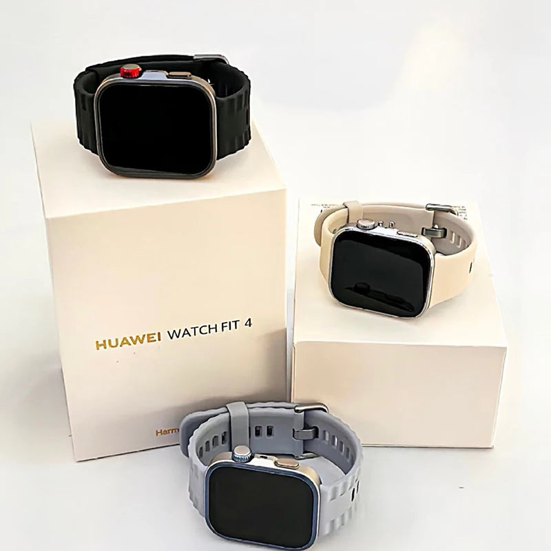 HUAWEI Watch Fit 4 Smartwatch Global Version 1.82'' AMOLED Display Ultra Slim Design 100+ Sports Modes up to 10-Day Battery Life