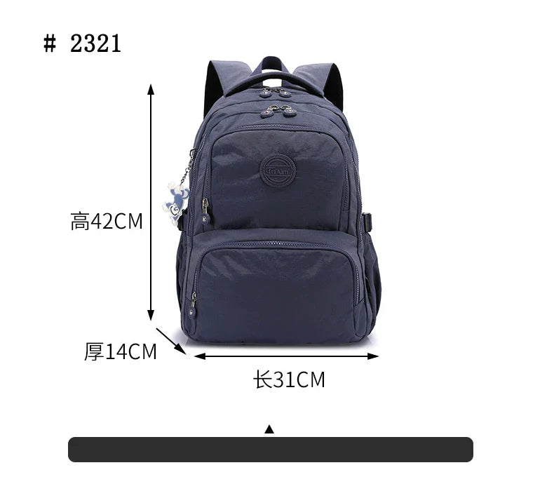 TEGAOTE Backpack for Women's Travel Bag Large Waterproof Mochila Feminina Pack Pack Bolsas School Bags for Kids Men Bagpack