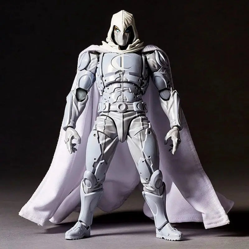 Moon Knight Figure Revoltech Amazing Yamaguchi Marc Spector Action Figurine 16cm Collection Ornament Model Toys Birthday Gifts